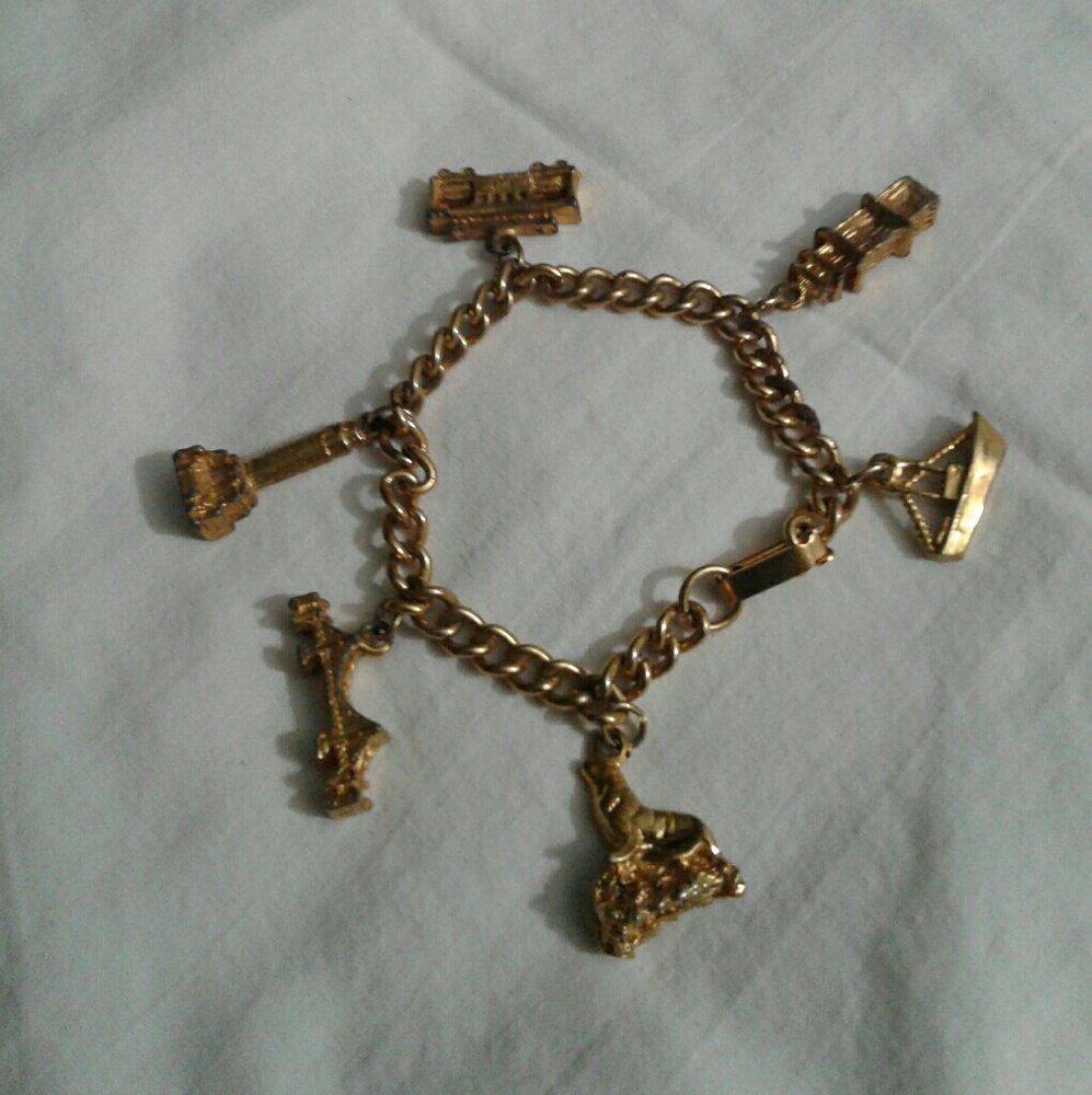 Vintage charm bracelet