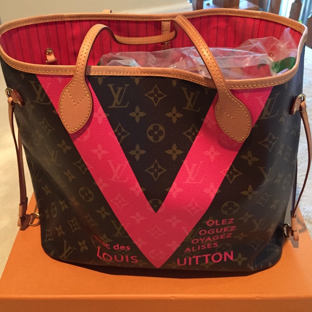 Louis Vuitton neverfull mm limited edition