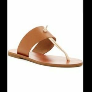 Lucky Brand Brown Alliat Thong Sandal