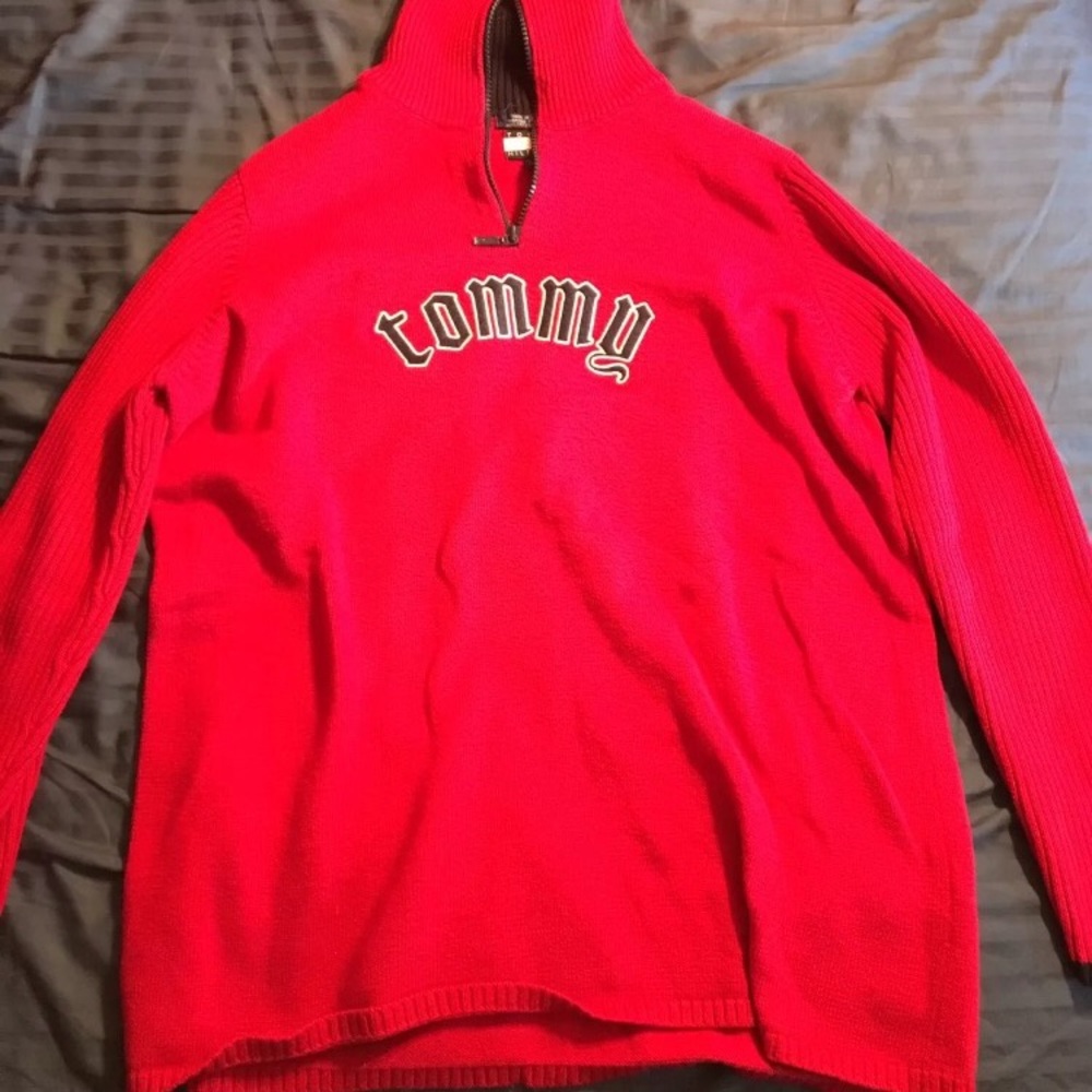 Tommy hilfiger half zip - L