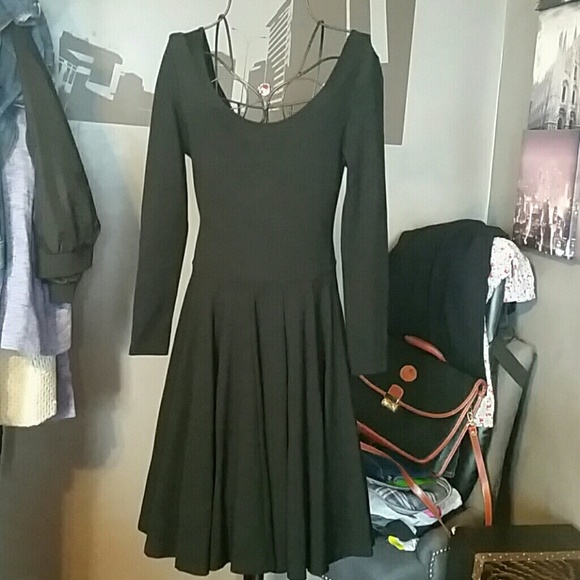 🆑️ZARA Woman Black Dress sz Small/ Medium - Picture 2 of 6