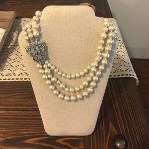 Stella and dot💜 pearl necklace