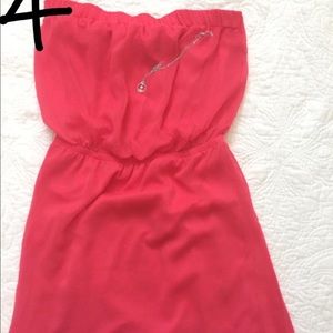 Express Strapless Dress