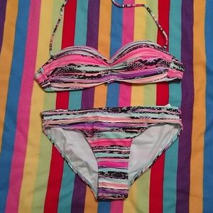 Two piece bikini Top-S Bottom -M