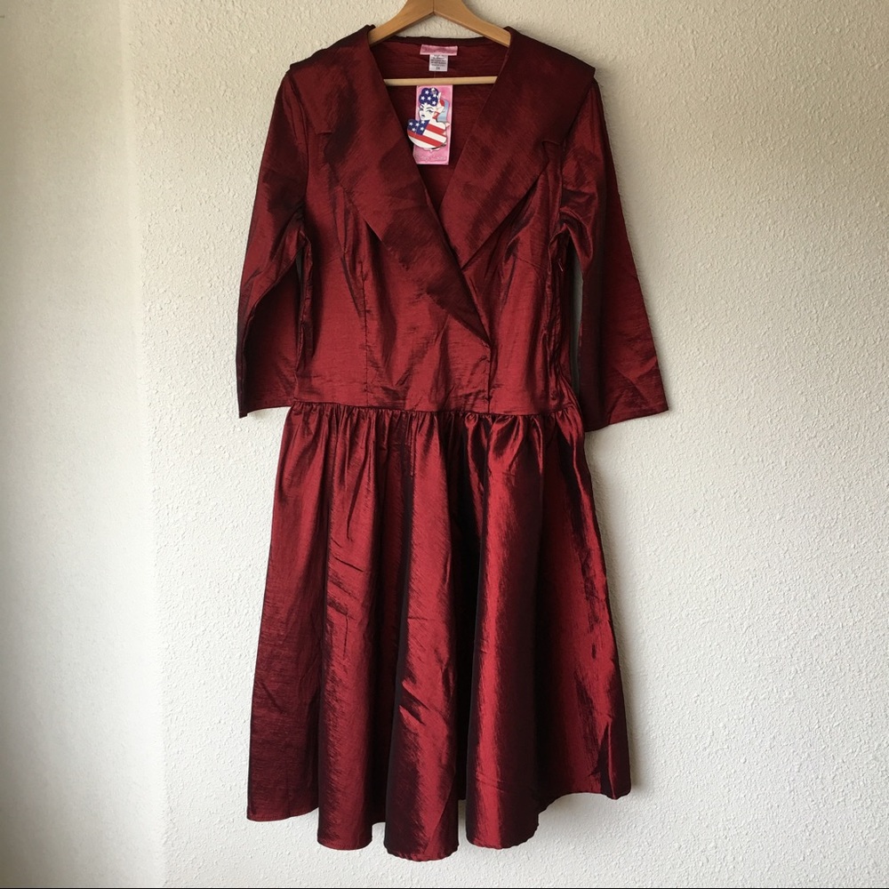 Pinup Couture vintage inspired 50's dress 2X