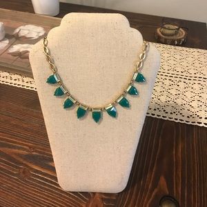 Stella & Dot💜 green necklace