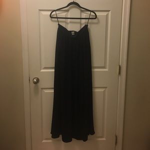 BHLDN Jenny Yoo Louise skirt in Navy, size 8