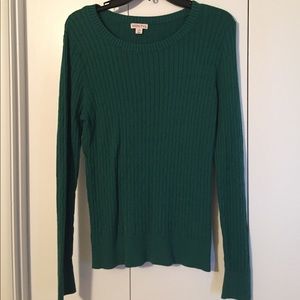 Green sweater