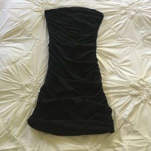 EXCELLENT DEAL! Express Strapless black body dress