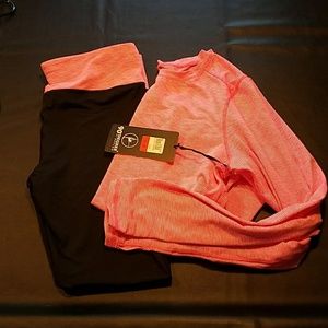 Workout lot top XL and bottom size large