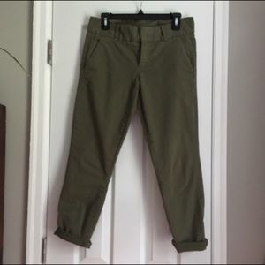 SALE J Crew Andie Cropped Chinos