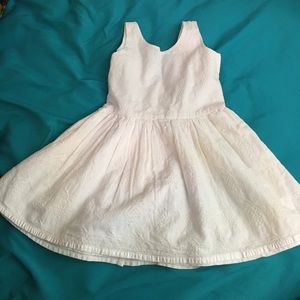 White pineapple dress