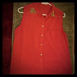 Button Up Tank