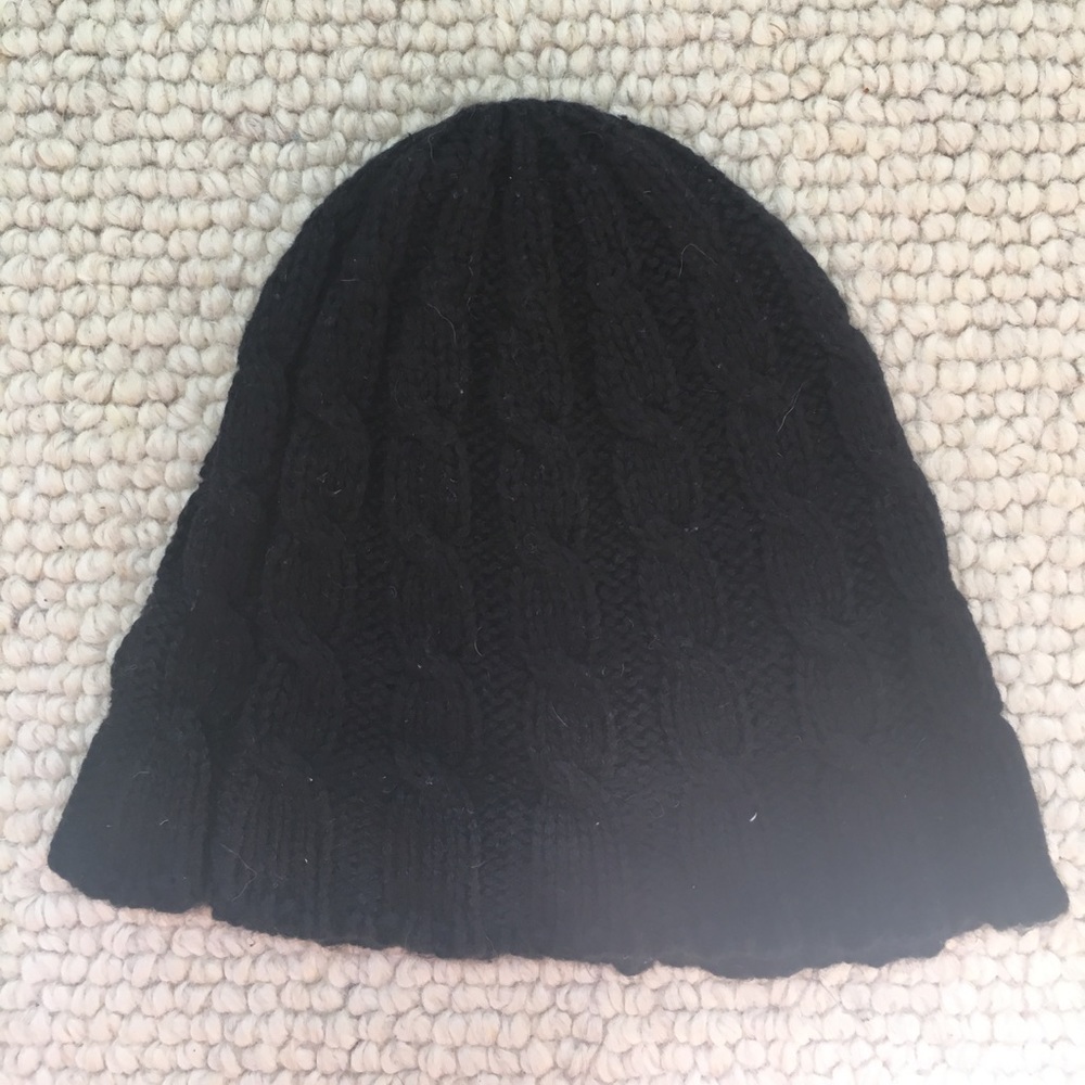 Banana Republic Black Knit Hat