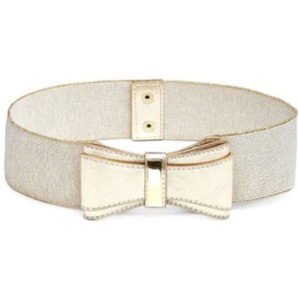 Lilly Pulitzer🌴 Gold Bow Belt