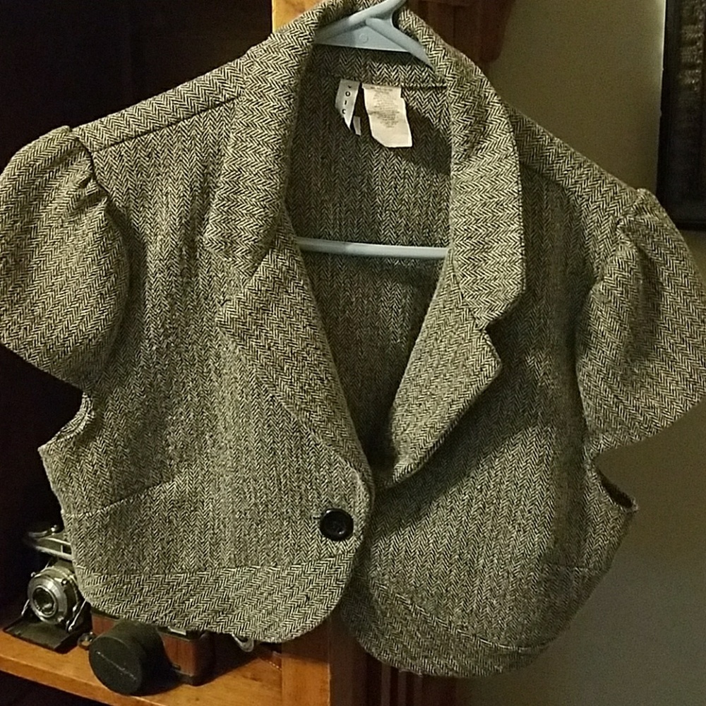 Voice vintage half sweater vest