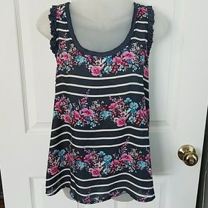 Lauren Conrad Flowy Sleeveless Blouse