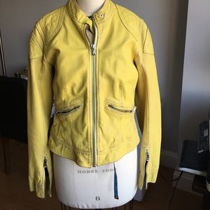 SALE ‼️Dolce & Gabbana distressed leather jacket‼️