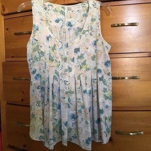 Loose Button Down Tank