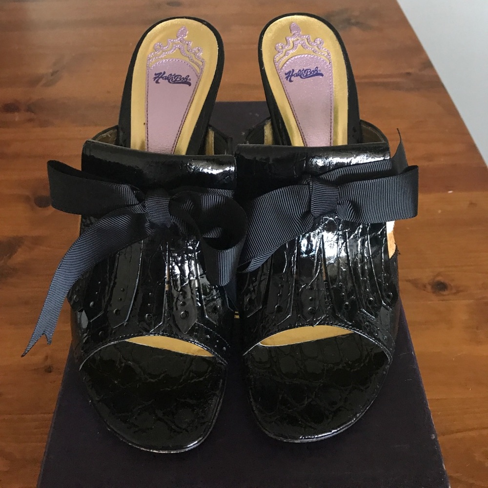 Hale Bob high hell mules size 8.5