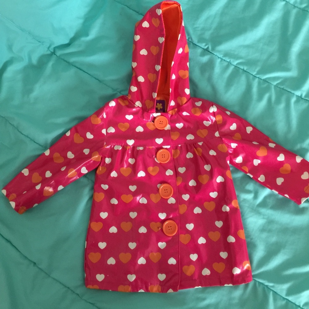 Pink Platinum brand Rain Jacket