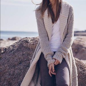 Anthropologie Sleeping on Snow Cardigan