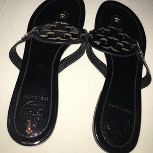 Miller sandal patent leather