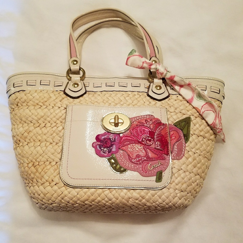 Authentic Coach Poppy Tote