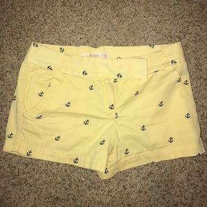 JCREW anchor shorts