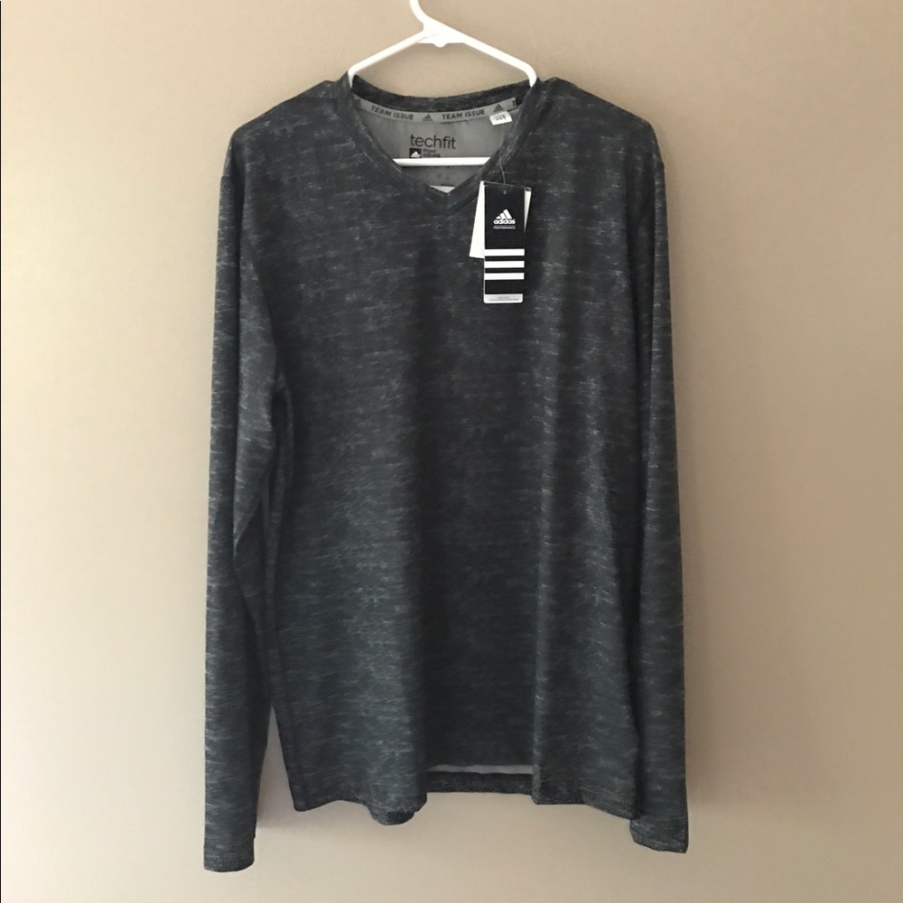 Adidas v-neck sweater