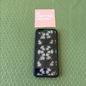 WILDFLOWER CASE INDIGO BLUE TIE DYE iPHONE 6 6S