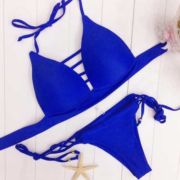 Blue bikini set sw101 - Picture 2 of 2