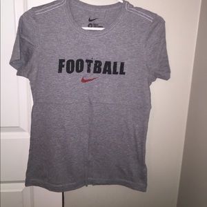 Women's gray Nike t shirt
