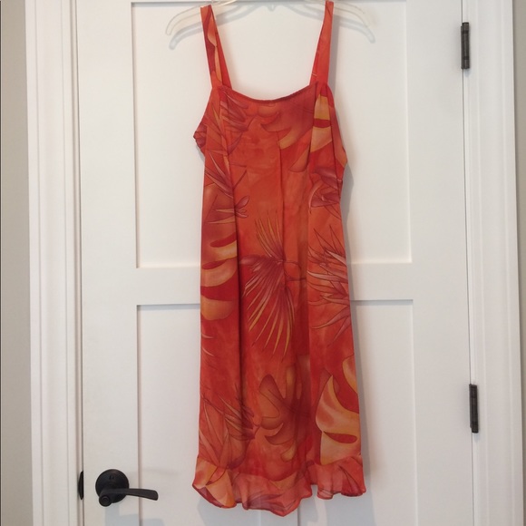 Orange 2-piece sundress - Picture 2 of 4