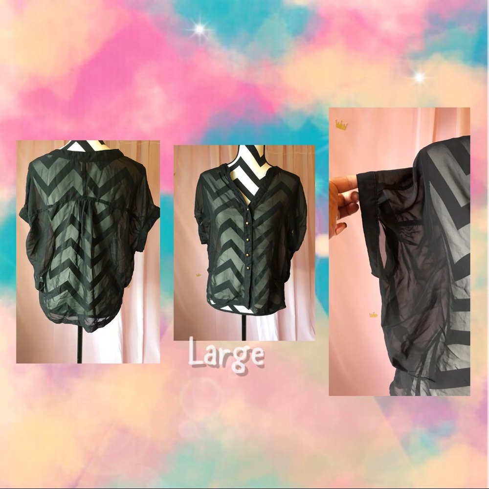 Free with any purchase Baggy bomber style top