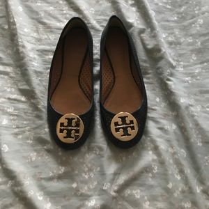 Tory Burch navy flats 7.5