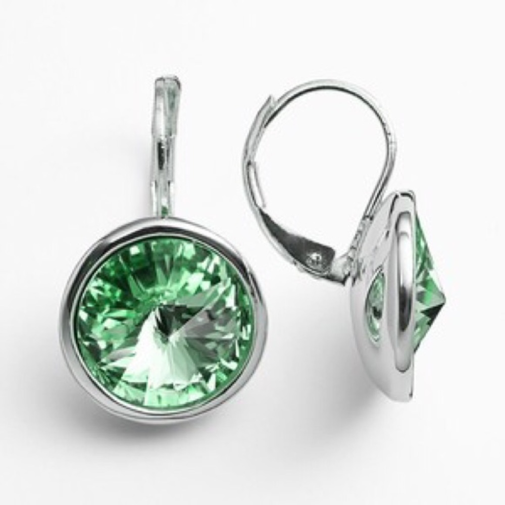 Silver Illuminaire drop earrings