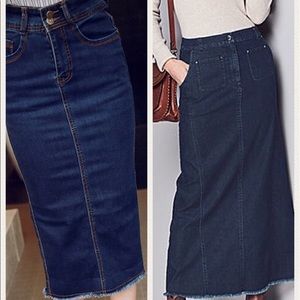 Denim Skirt