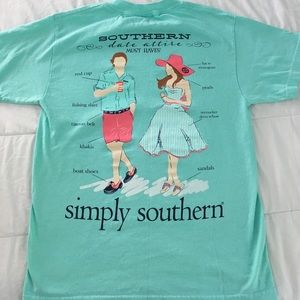 Simply Southern date attire t-shirt