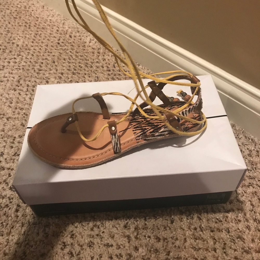 Dolce vita lace up sandals