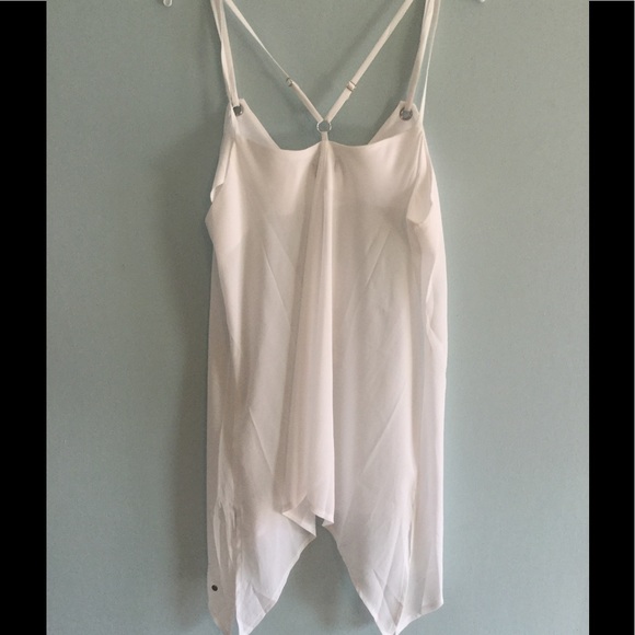 Long White Cami Top - Picture 5 of 5