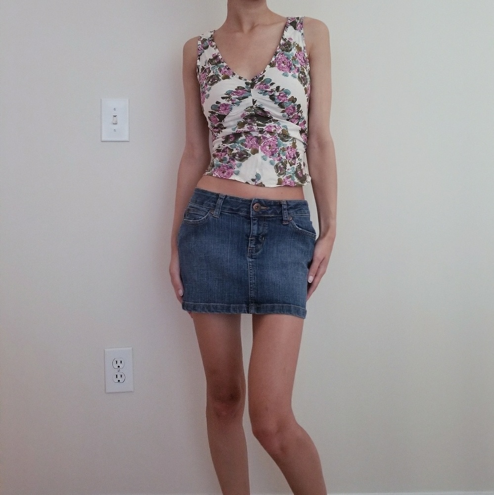 Summer floral top