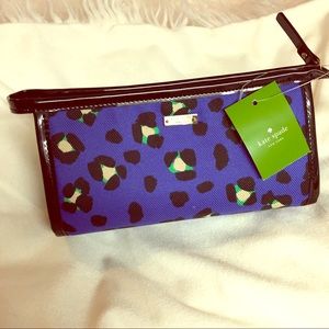 Kate Spade Iris Cosmetic Bag NWT