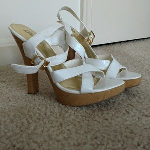 White Summer Heels