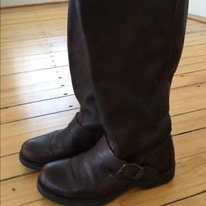 Frye wide calf Veronica riding boots