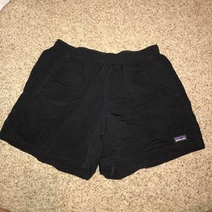 Black Patagonia shorts