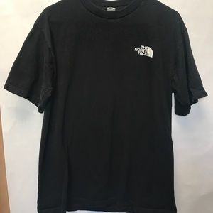 Never stop exploring north face tee