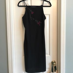 Vintage Parallel black cocktail dress