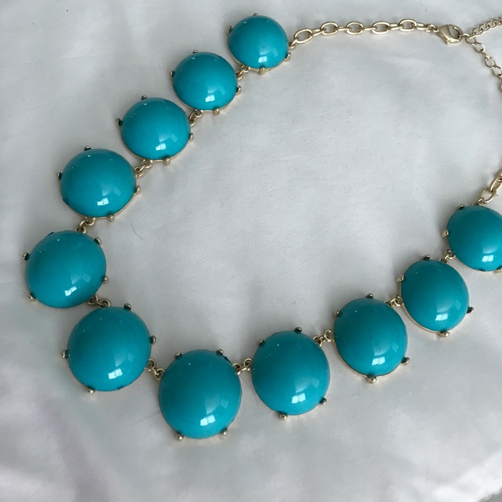 Aqua statement Necklace