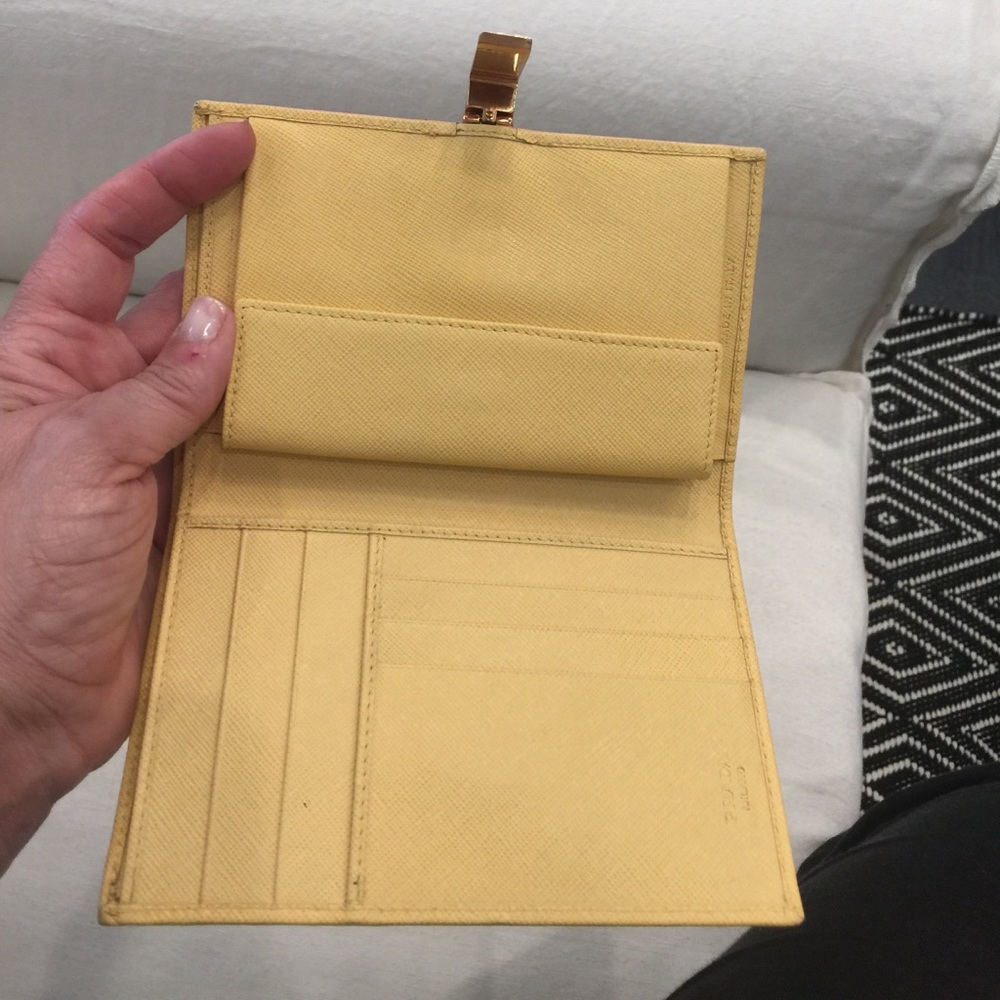 Authentic Prada Wallet